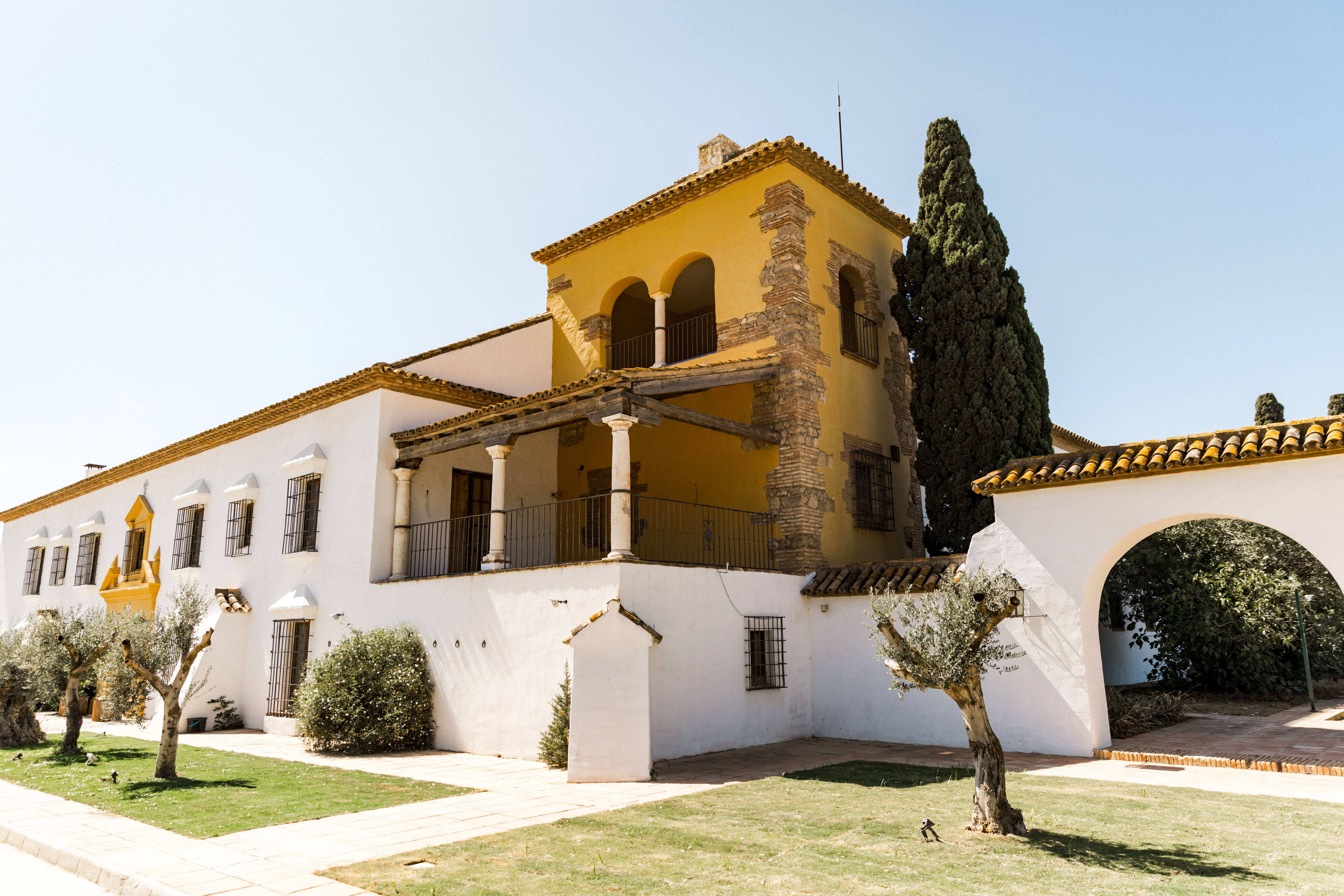 Vista exterior del Cortijo La Zafra